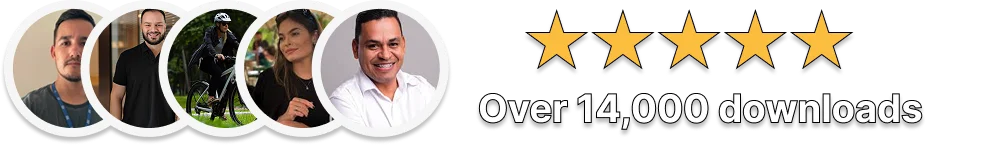 Over 14,000 downloads — rated 5 stars